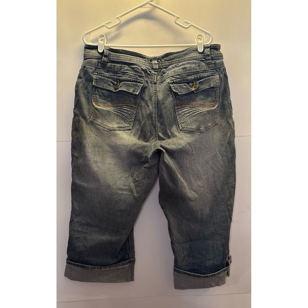 Vintage Y2K 2000s LA Blues Capri Denim Jeans (18W)